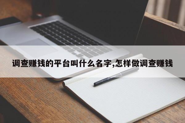 调查赚钱的平台叫什么名字,怎样做调查赚钱